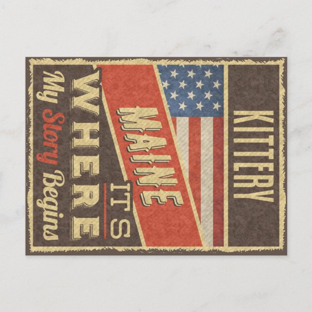 Kittery Maine Postcard (Front)