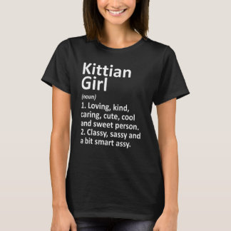 Kittian Girl Saint Kitts And Nevis   Country Roots T-Shirt