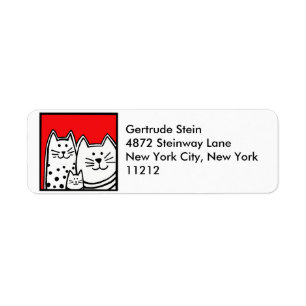 Kitties Address Label