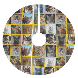 Kitties Everywhere Brushed Polyester Tree Skirt