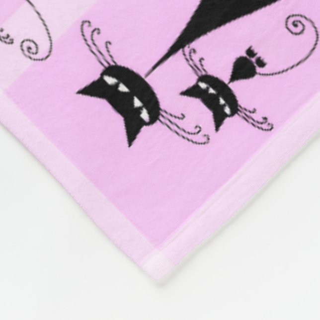 Kitties Fleece Blanket (Corner)