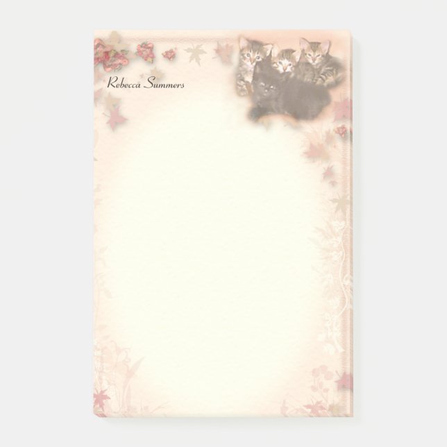 Kitties Post-it Notes (Front)