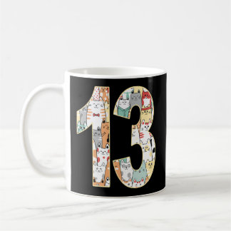 Kitty 13 13Th Coffee Mug