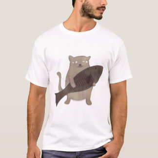 Kitty and His Fish T-Shirt