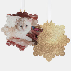 Kitty Angel for Christmas Tree Decoration Card