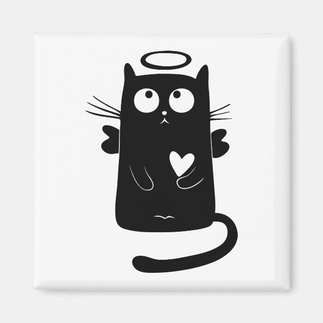 Kitty Angel Magnet (Front)