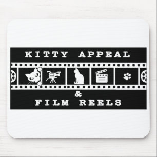 Kitty Appeal & Film Reels Computer Mouse Pad