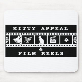 Kitty Appeal & Film Reels Computer Mouse Pad