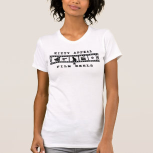 Kitty Appeal & Film Reels Logo T-Shirt (Bella)