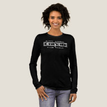 Kitty Appeal & Film Reels Long Sleeve Black Tee
