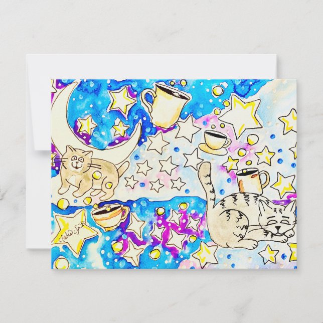 Kitty Art Card (Front)