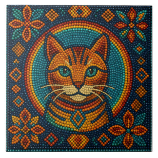 Kitty Bead Design Tile