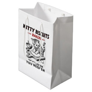Kitty Biscuits Bakery Medium Gift Bag