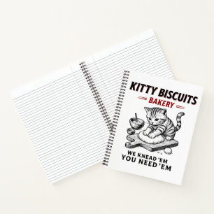 Kitty Biscuits Bakery Notebook