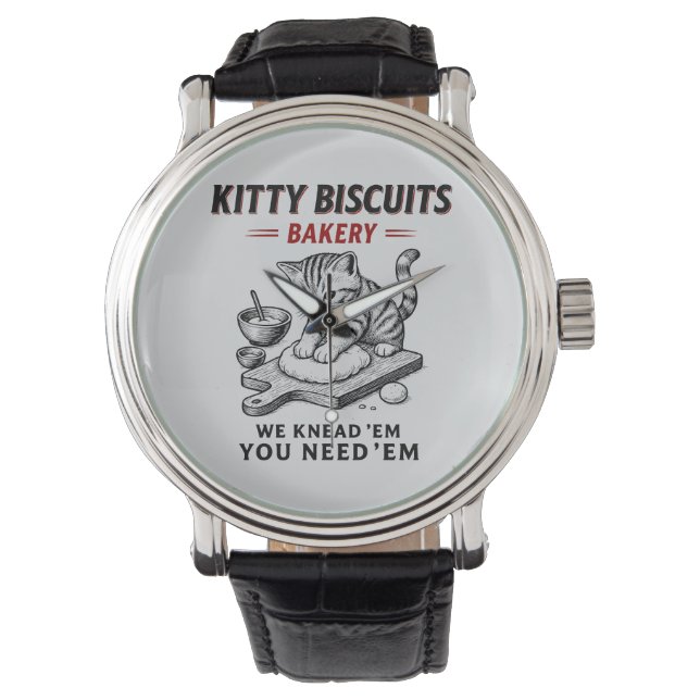 Kitty Biscuits Bakery Watch (Front)