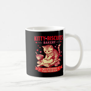 Kitty Biscuits Bakery We Knead Em You Need Em Vale Coffee Mug
