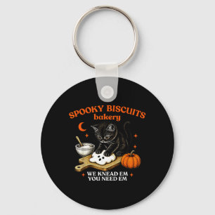 Kitty Biscuits Spooky Season Spooky Biscuits Key Ring