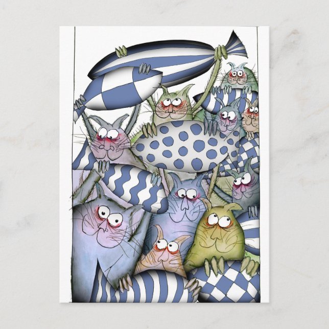 kitty blues postcard (Front)