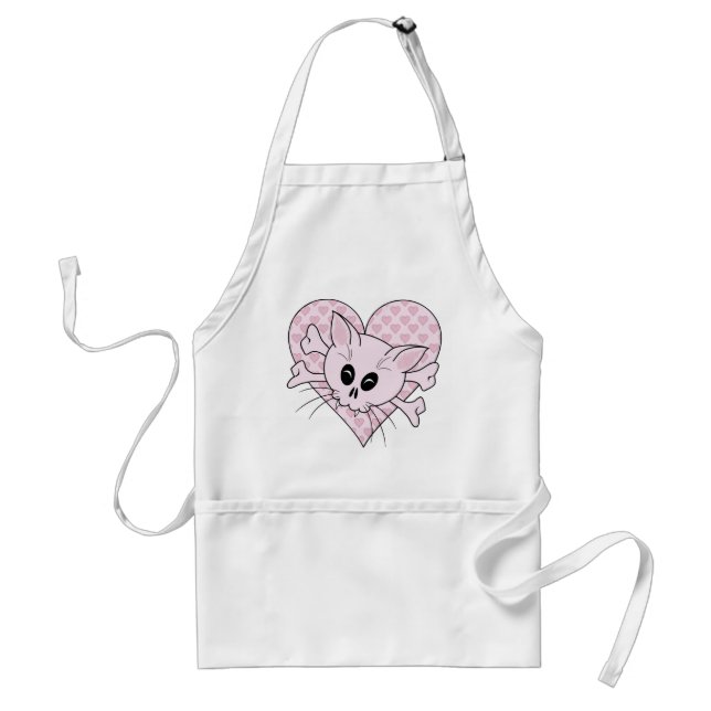 Kitty Bones Standard Apron (Front)