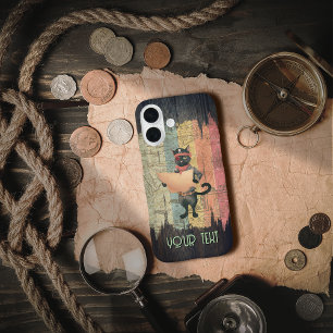 Kitty Buccaneer's Sunset Quest  iPhone 16 Case
