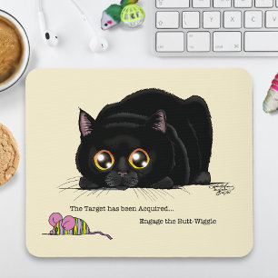 Kitty Butt-Wiggle Mouse Mat