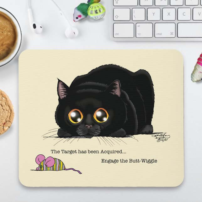 Kitty Butt-Wiggle Mouse Mat (Creator Uploaded)