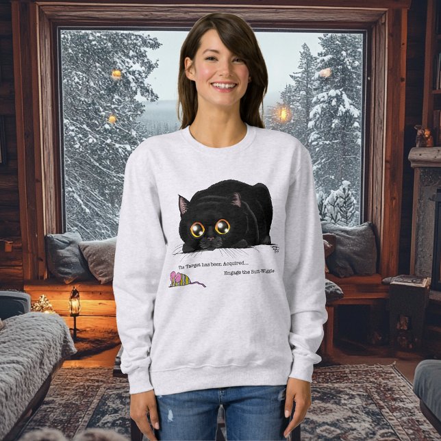 Kitty Butt Wiggle Sweatshirt (Creator Uploaded)