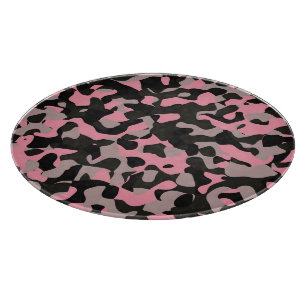 Kitty Camo Cutting Board