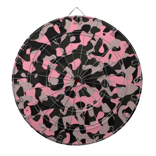 Kitty Camo Dartboard (Front)