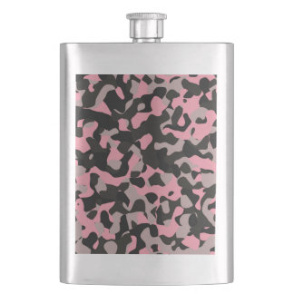 Kitty Camo Hip Flask