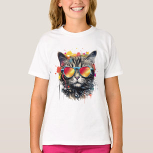 Kitty Cat Art Creation T-Shirt