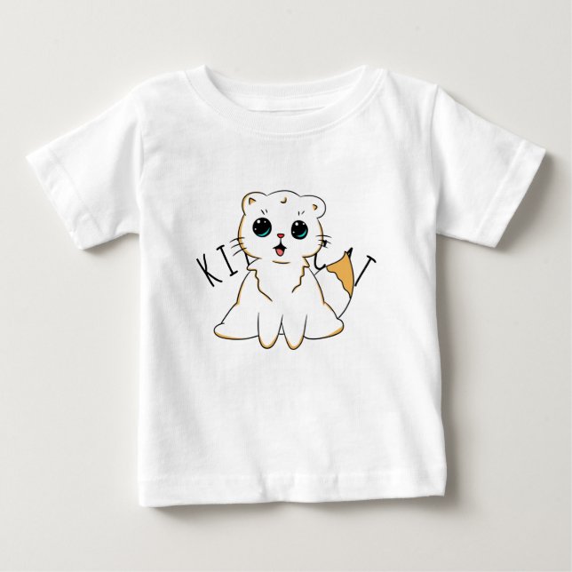 Kitty Cat - Baby Top (Front)