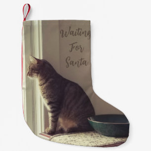 Kitty Cat Christmas Small Christmas Stocking