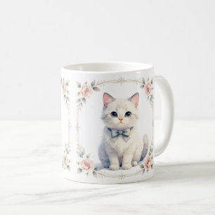 kitty cat coffee mug