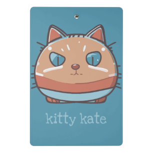 Kitty Cat Faced Mini Clipboard