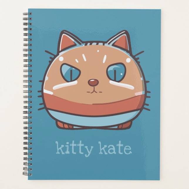 Kitty Cat Faced Planner (Front)