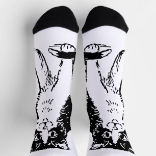 Kitty Cat Fine Art Socks