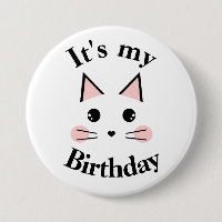 Kitty Cat It's My Birthday