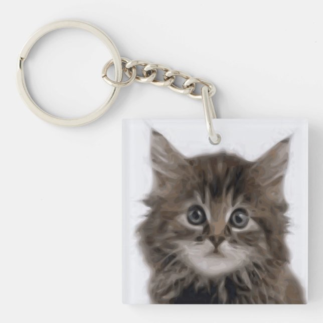 KITTY CAT KEY RING (Front)