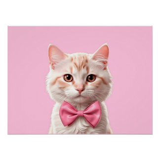 Kitty Cat - male orizzontal Poster