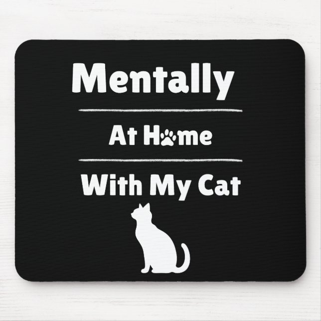 Kitty cat  mouse mat (Front)