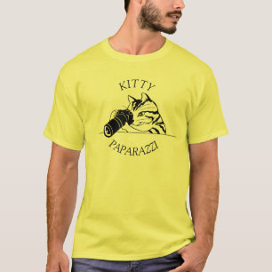 Kitty Cat Paparazzi -Photographer  T-Shirt