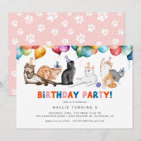 Kitty Cat Party | Fun Colourful Kids Birthday