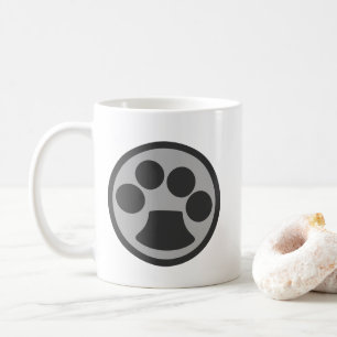 Kitty Cat Paw Print Coffee Mug