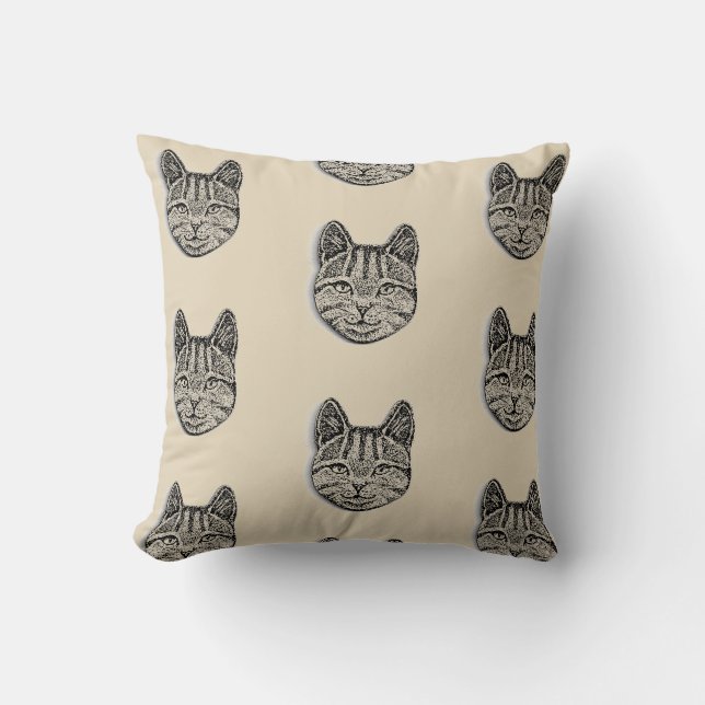 Kitty Cat Pillow Purrfect (Front)