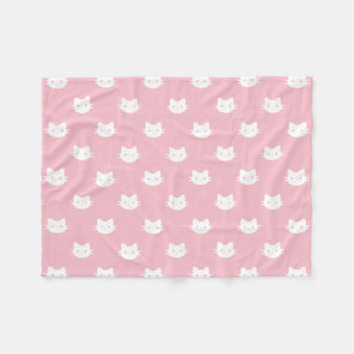 Kitty Cat polyester Fleece Blanket