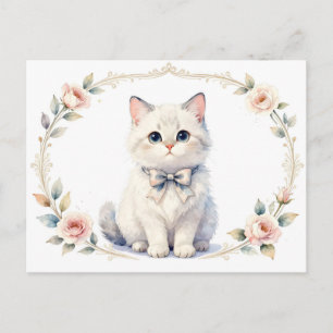 kitty cat postcard