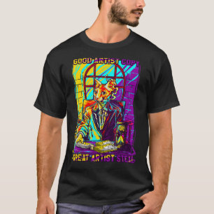 kitty cat thug gansta kitten cat gangster T-Shirt