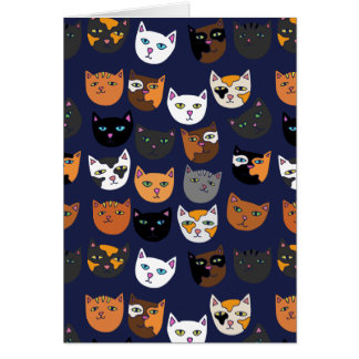 Kitty Cats everywhere pattern