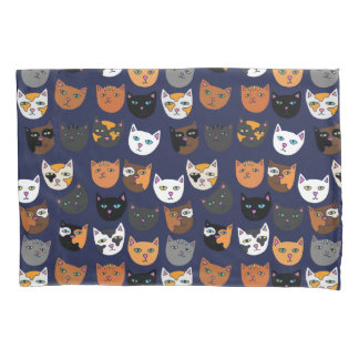 Kitty Cats everywhere pattern Pillowcase